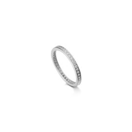 1910043 anel fino rodio aparado de alianca cravejado zirconias brancas sabrina joias brilho folheados